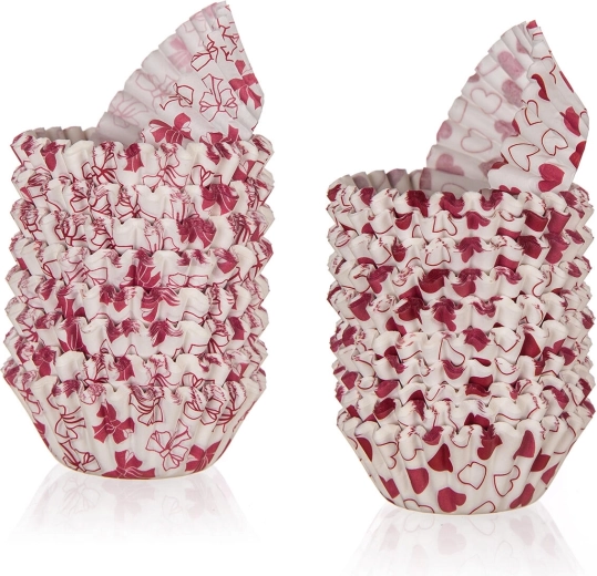 Papirbageforme LOVE 5,5 × 1,7 cm, 200 stk.