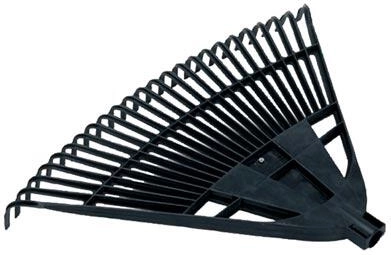 Svenske rive 55 × 40 cm i plast uden skaft