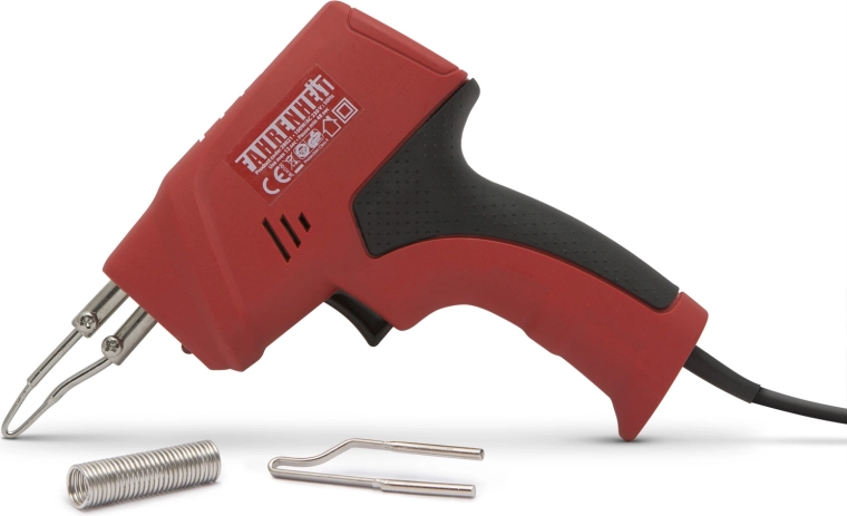 Loddepistol med dobbeltisolering, 100 W