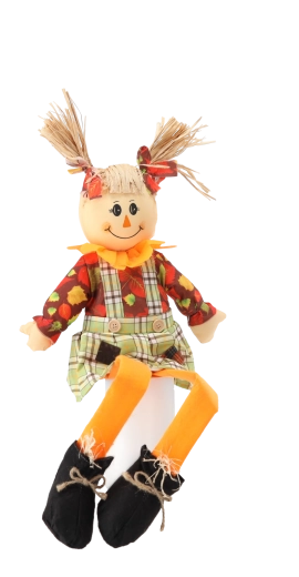 Tekstil-skræmsel til haven 81 cm