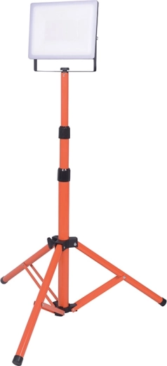 Solight LED-byggelyskaster på teleskopstativ 100 W 9000 lm 4000 K IP65