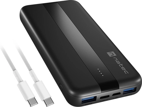 Natec Trevi Slim Q v2 powerbank 10.000 mAh 20 W