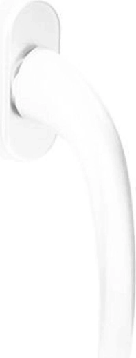 Hvid aluminiumsdørgreb til plastvinduer og -døre RICHTER