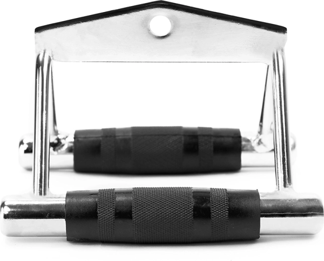 Tohånds trekantsgreb til kabelmaskine med gummieret greb