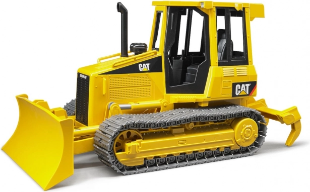 Lille bulldozer CAT fra Bruder