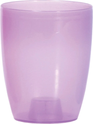 Coubi Orchid orkidékrukke 13 cm transparent mat lilla