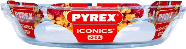 Pyrex glas-tærteform 23 cm