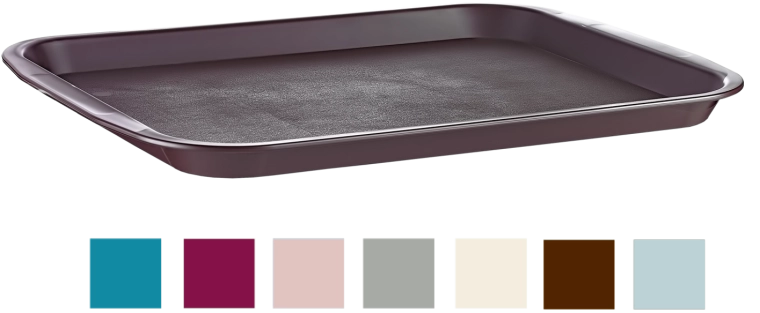 Stor plastserveringsbakke Hobby Life 45,5 × 35,5 cm