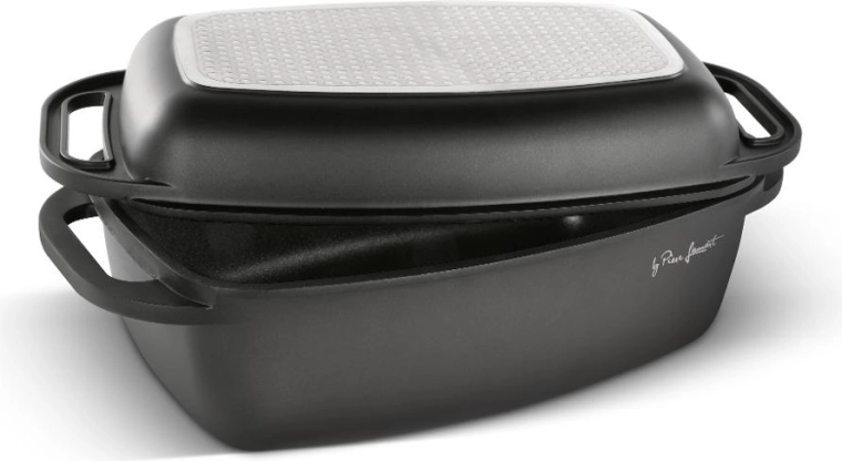 Lamart bradepande med grillåg 40 × 22,5 × 17 cm
