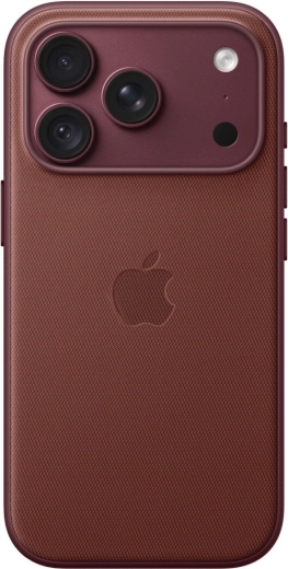 Apple TechWoven-cover med MagSafe til iPhone 18 Pro – vinrød