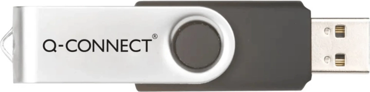 USB-flashdrev Q-CONNECT 16 GB USB 2.0 med roterende hætte
