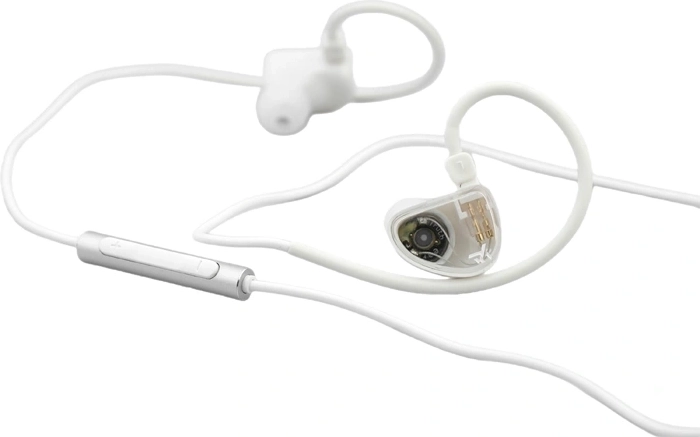 Kablede in-ear-hovedtelefoner Truthear Gate med mikrofon (hvid)