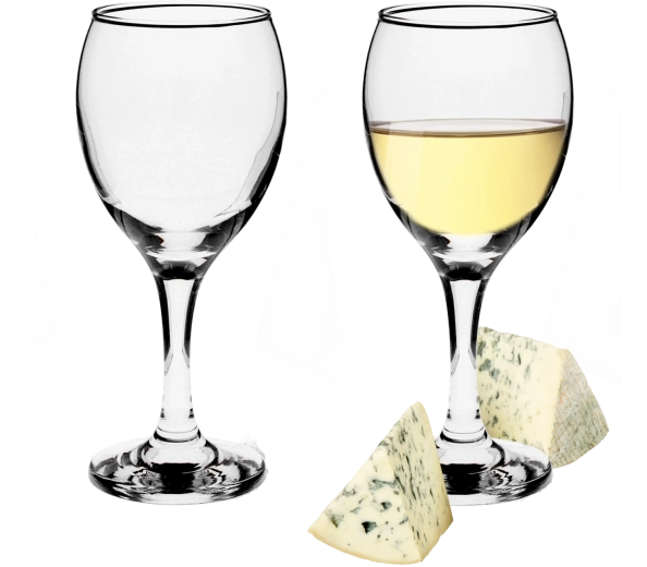 Hvidvinsglas LAV Empire 205 ml – sæt med 6 stk.