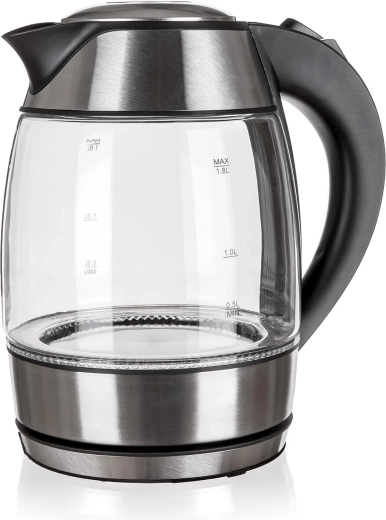 Elkedel Glacy 1,8 l i glas med LED-belysning
