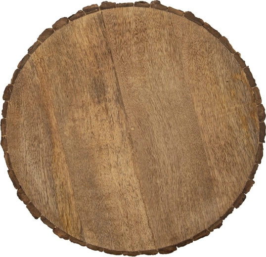 Skære- og serveringsbræt af mangotræ 39 cm
