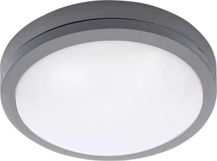 Solight LED udendørs loft- og væglampe Siena grå 20 W
