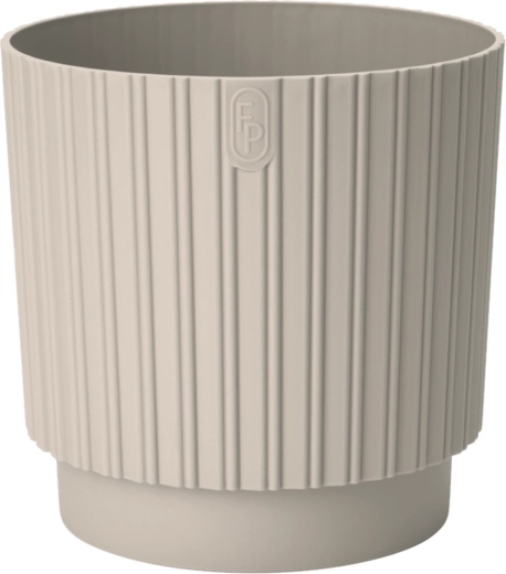 MIKA Cyli Petit ECO plantekrukke af genanvendt plast 22 cm mandel