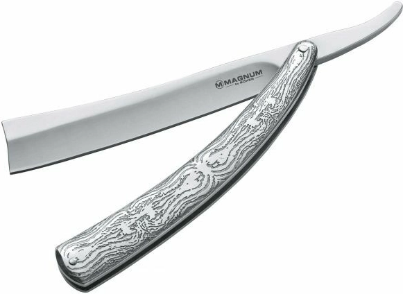 Magnum Fleet Street Razor foldekniv i barberknivsform 12,3 cm – helt i metal
