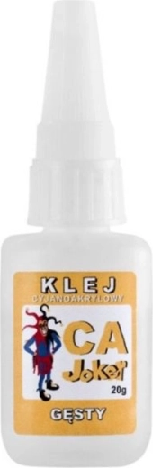 Cyanoakrylatlim Joker CA tyktflydende 20 g med låg med nål