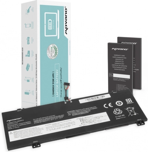 Movano-batteri til Lenovo IdeaPad S540 (3200 mAh, 49 Wh)
