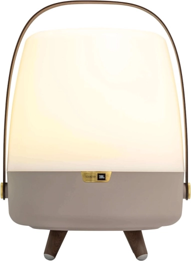 Bærbar lampe med højttaler KOODUU Lite-up Play grå