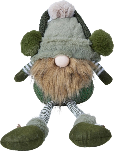 Siddende julealf 45 cm - 1 stk.