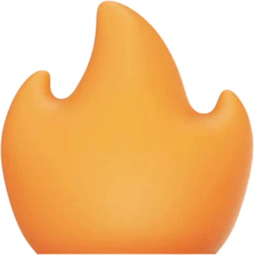 Flextail Flame lampeskærm til Tiny Pump 2X orange