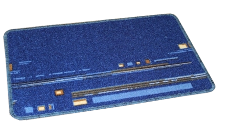 Milano dørmåtte 50 × 80 cm med skridsikker underside