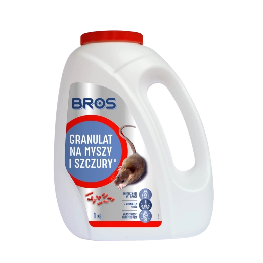 Granulat mod mus og rotter BROS 1 kg
