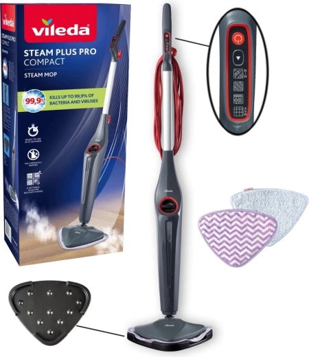 Vileda Steam Plus Pro dampmoppe
