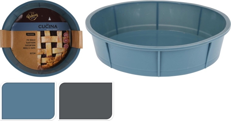Rund silikonekageform 27 cm