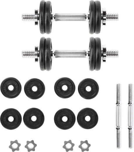 Justerbare håndvægte HMS 2 × 7 kg