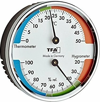 Analogt termometer med hygrometer TFA