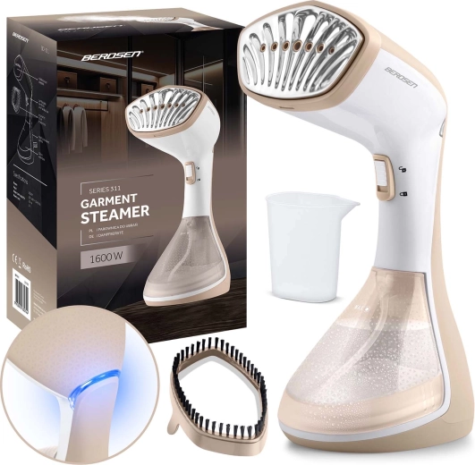 Håndholdt tøjsteamer 1600 W BERDSEN