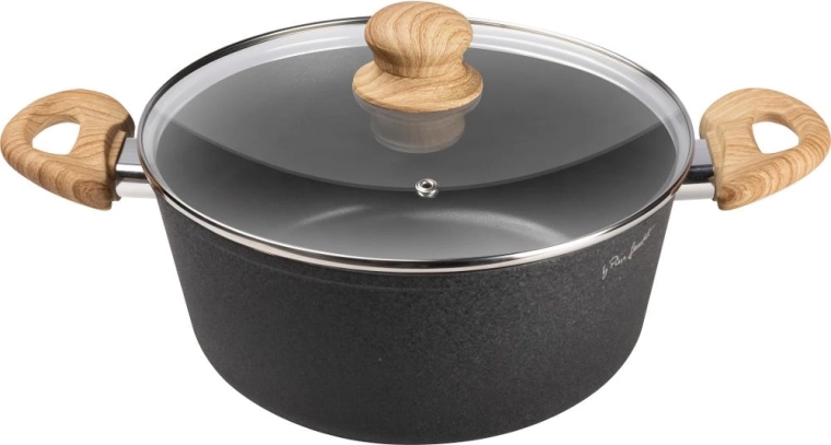 Lamart-kasserolle med låg Natur 24 cm