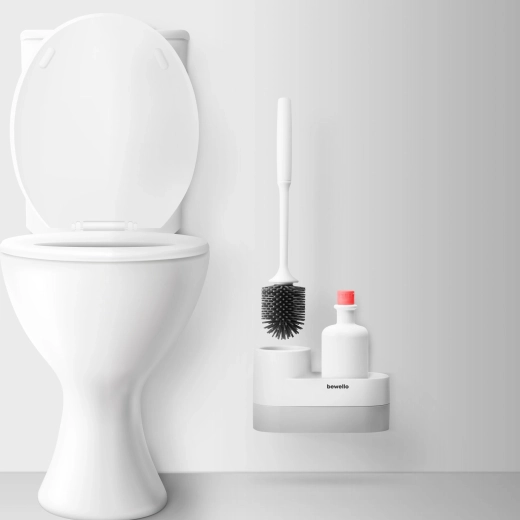 WC-børstesæt med opbevaringsplads