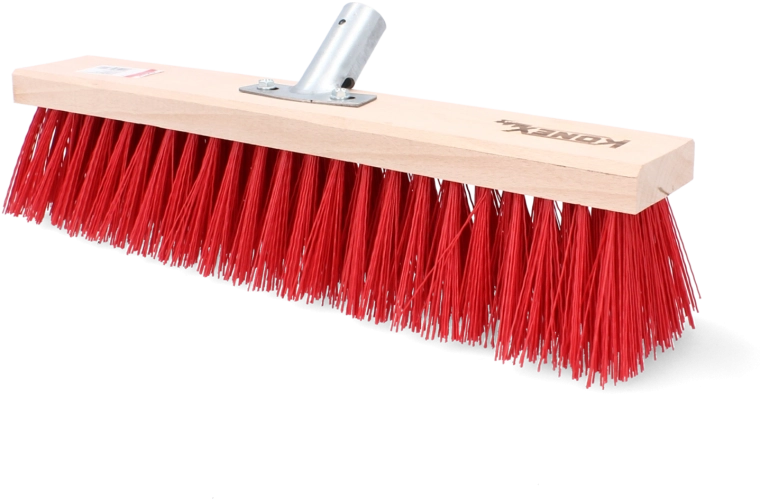 Gadekost 50 cm med nylonbørster