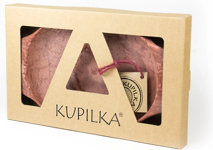 Kupilka 44 tallerken Cranberry Red – rød serveringstallerken