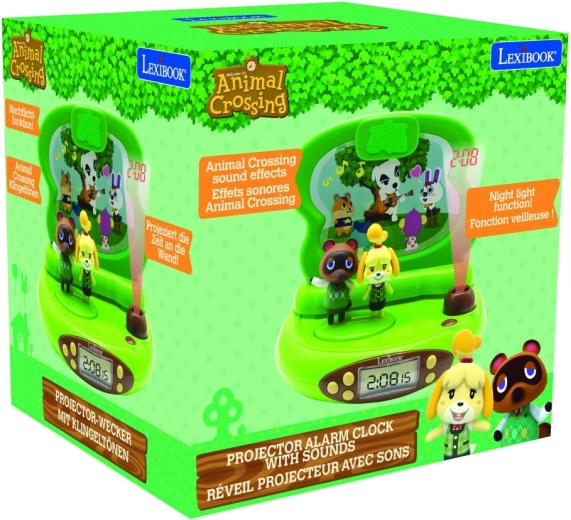 3D-vækkeur med projektor, Animal Crossing