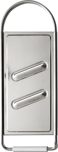 Fladt rivejern i rustfrit stål