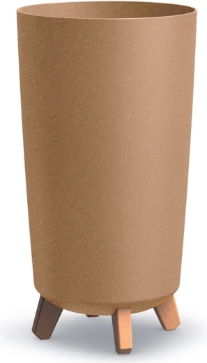 Urtepotteskjuler på ben Gracia Tubus Slim Eco Wood 24 cm naturo