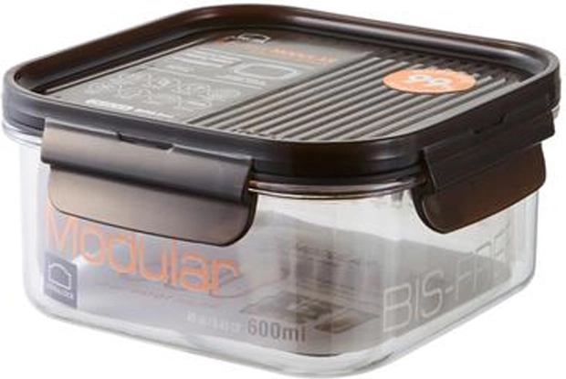 Dåse LocknLock Bisfree Modular firkantet 600 ml