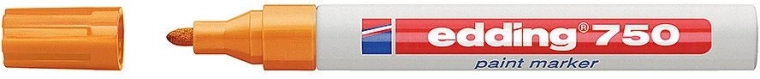 Lakeret marker Edding 750 orange