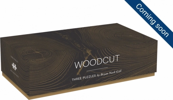 Galison Puslespil Træsnit: Tre gåder 3x300 brikker