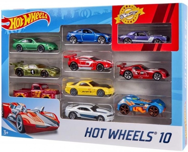 Hot Wheels 10-Pack Engelske Biler