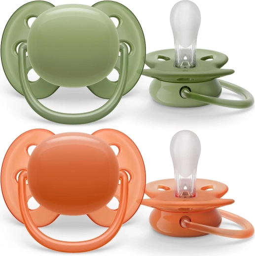 Philips Avent sut Ultrasoft Premium neutral 18 m+, 2 stk.