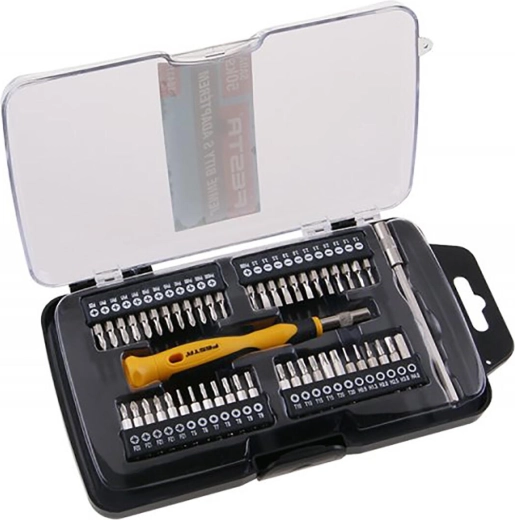 Bitsæt med adaptor 50 dele FESTA