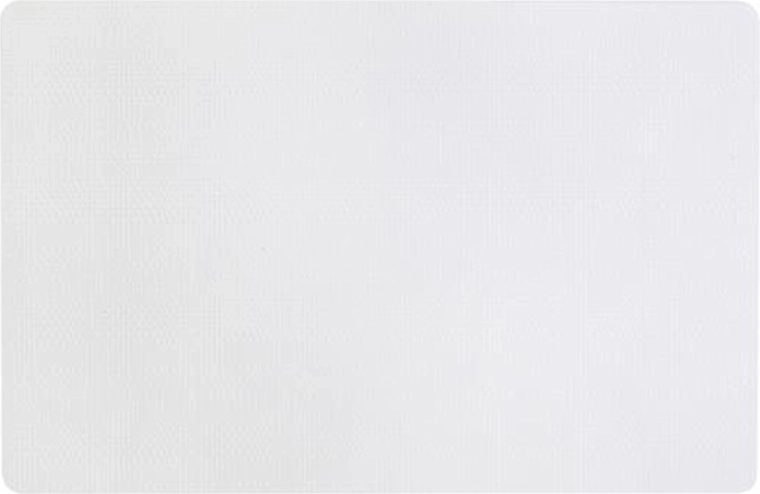 Plastik dækkeserviet hvid 44 × 28,5 cm