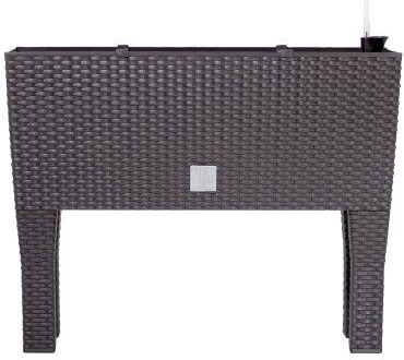 Plantekasse Rato Case High mørkebrun 60 × 25 × 46 cm med vandingssystem