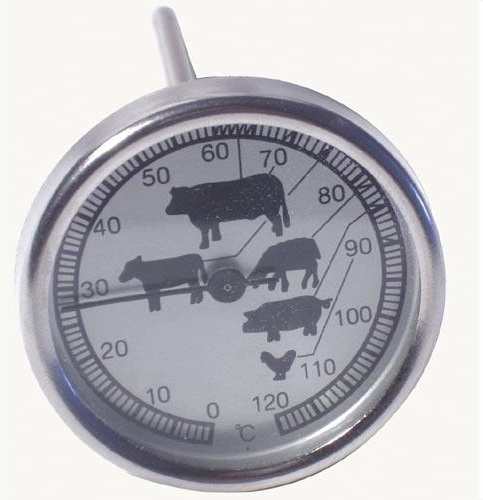 Stiktermometer til madvarer i rustfrit stål